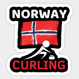 Norway Curling Team Sticker